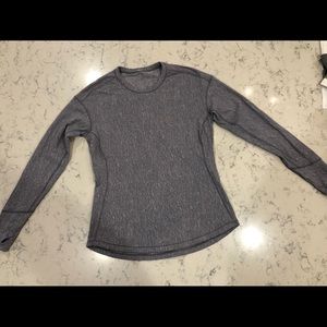 Lululemon grey pullover LIKE NEW